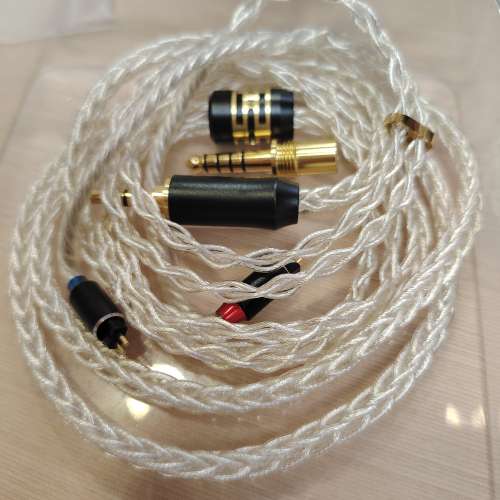 奥思特锐OSTRY KC10  HiFi入耳 IEM 2PIN 4.4mm LITZ 單晶銀