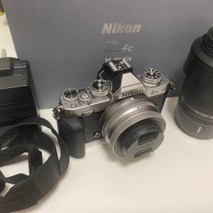 NikonZfc + z16-50 mm + z50-250 mm + smallrig