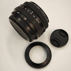 90%新 Fujifilm GF 50mm F3.5 R LM WR 鏡頭 GF50 f/3.5 GFX50/100系列專用 GFX100