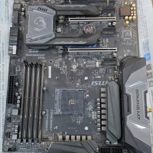 二手 MSI X470 GAMING M7 AC X470 DDR4 AM4 ATX MB