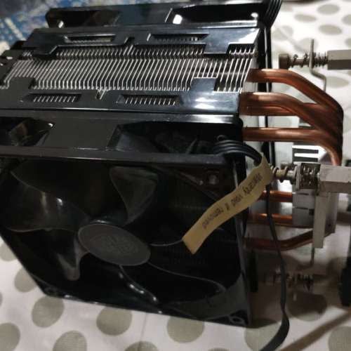 Cooler Master 雙風扇CPU散熱器 紅光