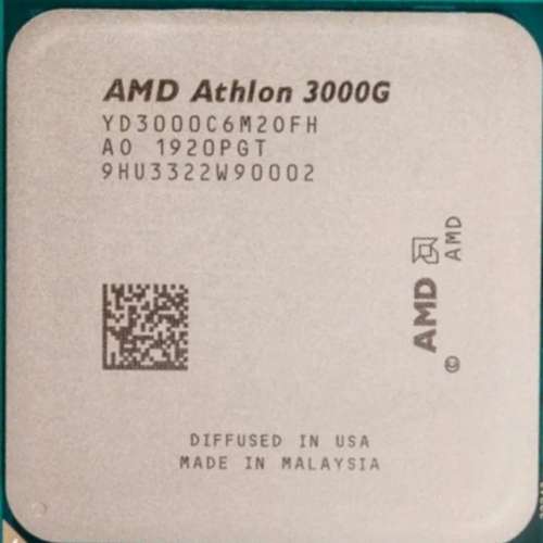 amd cpu 3000g +b450m-pro s