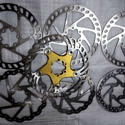 單車煞車碟7隻全部50蚊