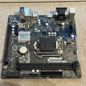 ASRock H310CM-HDV itx  8, 9 代 Intel (Socket 1151)