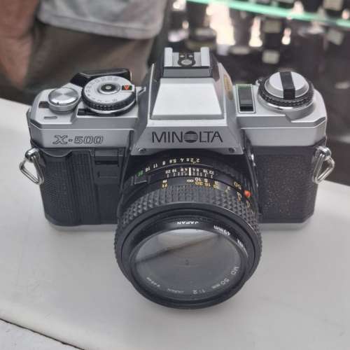 MINOLTA X-500 + MD 50MM F2 全正常