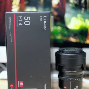 頂級鏡王 Panasonic Lumix S Pro 50mm f1.4 (99% new)
