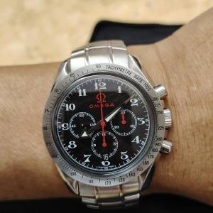 荀價🔥OMEGA  Speedmaster 闊箭 Broad Arrow 連原裝紙盒，有二手鋪單，行走全正常。