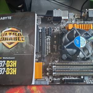 出售Gigabyte z97+i7-4770