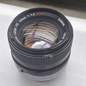 CANON FD 50MM F1.4 S.S.C   CANON FD 28MM F2.8