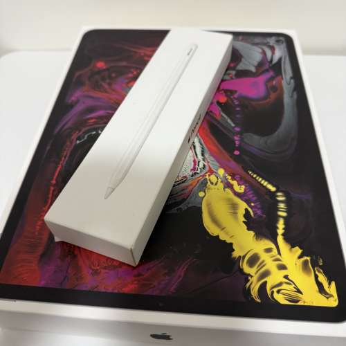 Ipad pro 12.9  2018 三代64gb LTE 9成新，冇花完美 電池健康度88% 全套有盒齊配件 ...