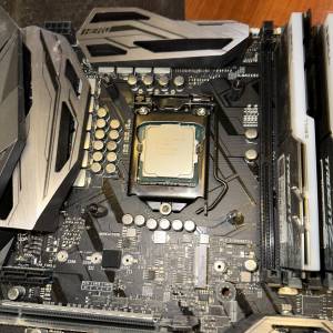 Intel i7-8700k + ROG Z370 MAXIMUS X HERO + GSKILL 8GB 3000 X2
