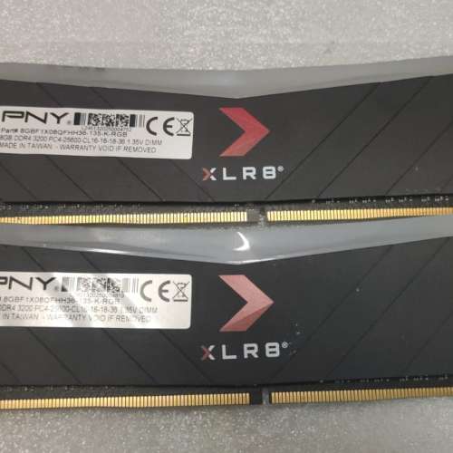 PNY XLR8 Gaming RGB DDR4 3200 16GB (8GB x2) Desktop Memory