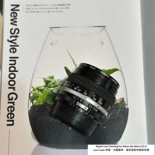 Repair Cost Checking For Nikon AI-S Nikkor 50mm F/1.4 (1981) Lens Cleaning