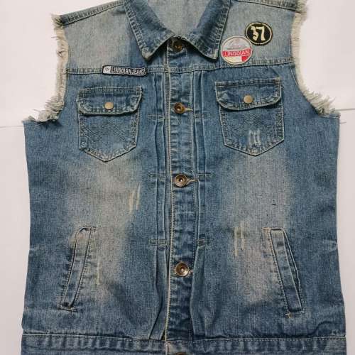 Lingdian Jeans 牛仔背心 Denim vest