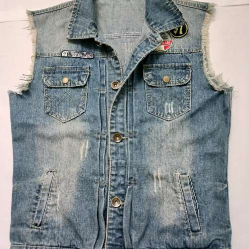 Lingdian Jeans 牛仔背心 Denim vest