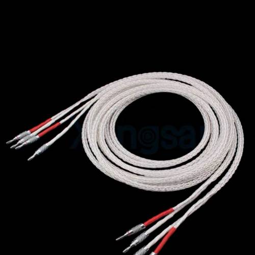 美國 金寶8AG 單晶銅纯银喇叭線 （全新）DIY