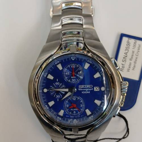 Vintage Seiko SNA359 Alarm Chronograph