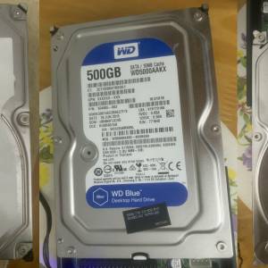 WD Blue 500GB + Seagate 1TB + 250GB 3.5" SATA 硬盤 Hardisk 清屋出售 三隻HK$15...