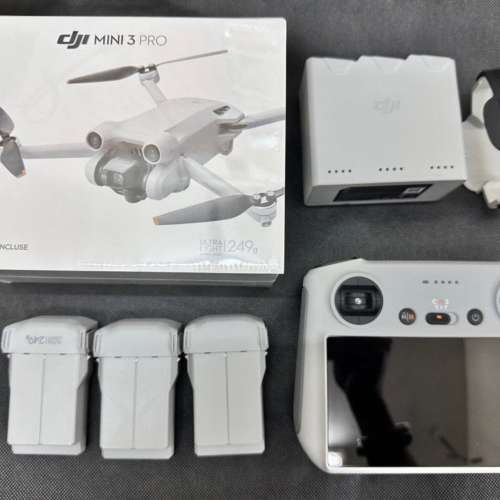 [觀塘實體店] DJI Mini3 Pro (RC) Fly More Combo (共3電*2大1小)+ Care Refresh 有...
