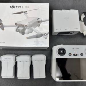 [觀塘實體店] DJI Mini3 Pro (RC) Fly More Combo (共3電*2大1小)+ Care Refresh 有...
