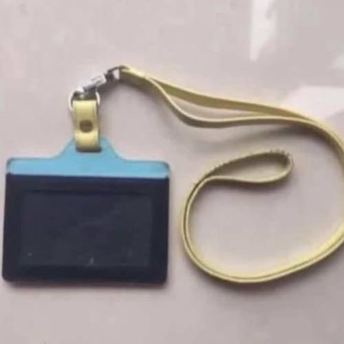 Agnès b Agnes b card holder 掛頸証件套