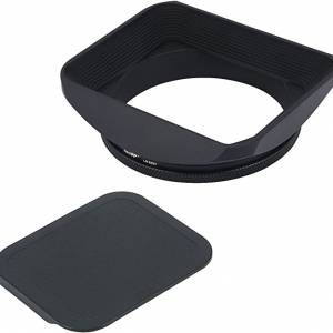 Haoge 62mm Square Metal Screw-in Mount Lens Hood With Cap  - Hasselblad XCD 4/45