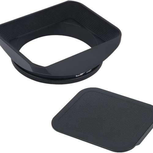 Haoge 62mm Square Metal Screw-in Mount Lens Hood With Cap  - Hasselblad XCD 4/45