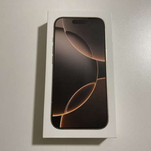 全新未開封 iPhone 16 pro 256gb eSim+實體sim 沙漠金 無鎖 原裝無拆 加拿大版 一...