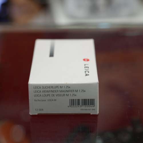 leica viewfinder magnifier m 1.25x (Used)