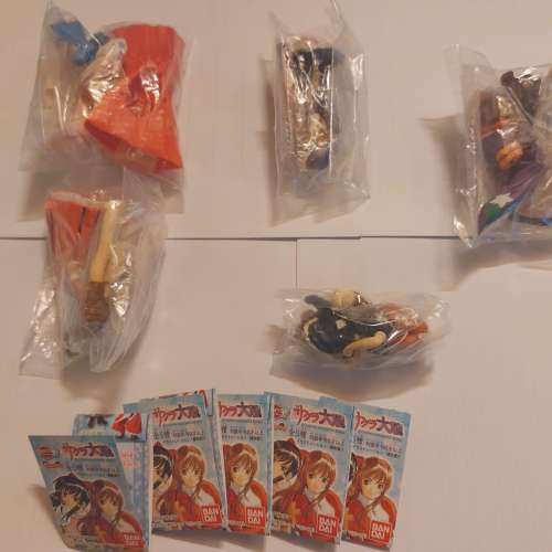 [全新]全套ＨＧＩＦシリーズ サクラ大戦扭蛋，請詳閱說明[可議價]