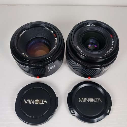 Minolta AF50mm F1.7 + AF 28mm F2.8