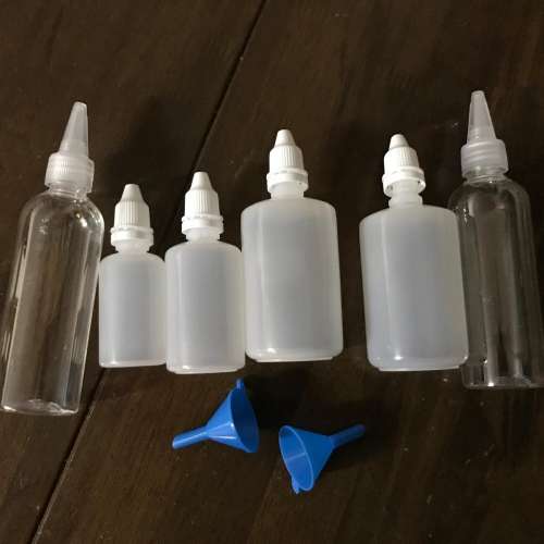 ($15 for all) 尖嘴瓶 擠壓瓶 分裝瓶 Plastic Product Bottle