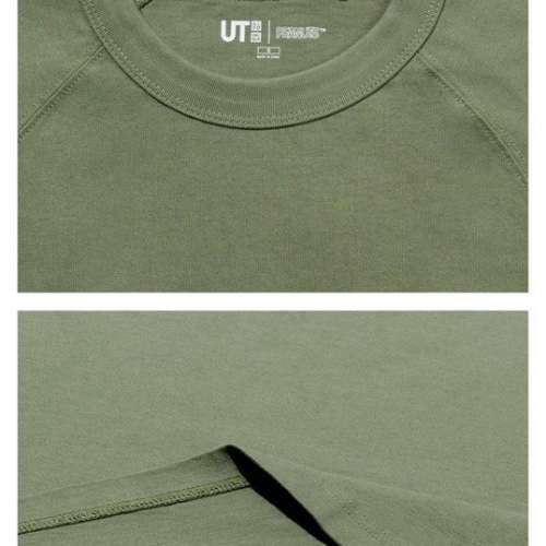 UNIQLO UT PEANUTS印花短袖T恤史努比重磅廓形468900 合作系列 185/128c/xxxxl 53草綠...