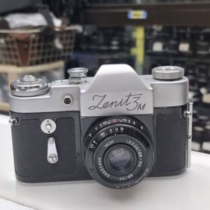 ZENIT 3M + INDUSTAR-50 50MM F3.5 L39 MOUNT