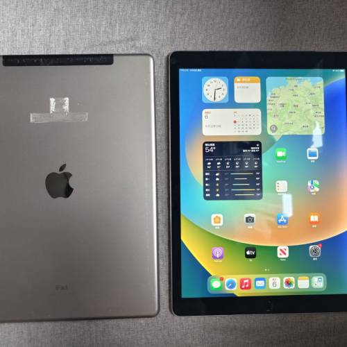 Apple iPad Pro 12.9吋 WiFi+Cellular 128GB背小花 9成新