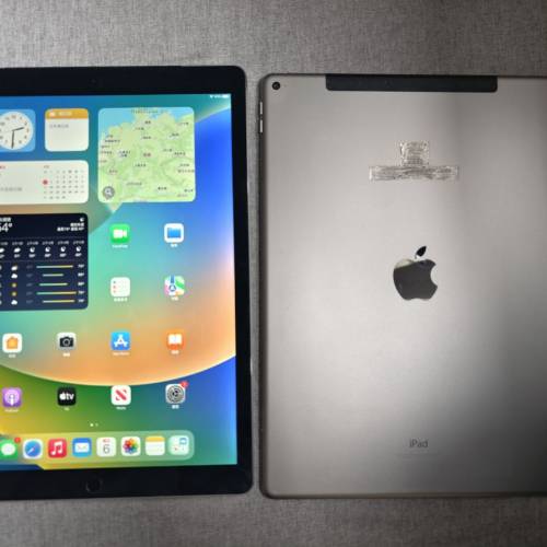 Apple iPad Pro 12.9吋 WiFi+Cellular 128GB背小花 9成新