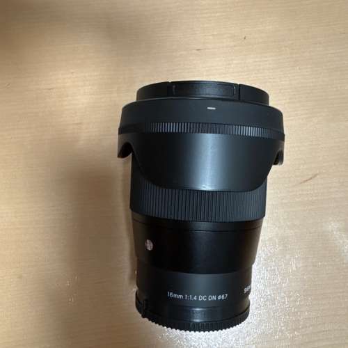 SIGMA 16mm F1.4 DC DN