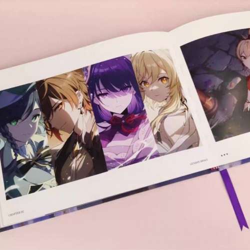 《9&9》花久花酒個人畫集 + 明信片一套（6張）原神崩壞3 同人周邊 崩壞：星穹鐵道 ...