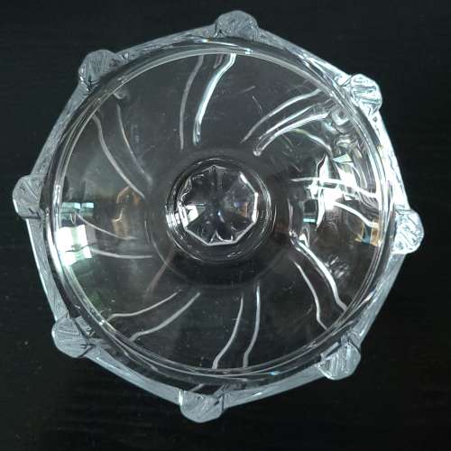 水晶生果盤 (九成半新一套兩個)