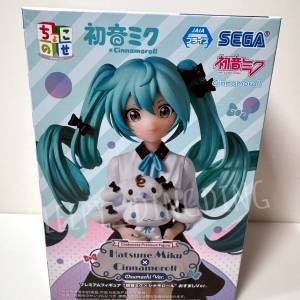 日本帶回 日本正版 Sega Chokonose 初音未來 × 玉桂狗 Osumashi Ver. 全新 只限順...