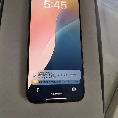 iphone 16 pro max 256gb 99% 新，鈦原色 行貨