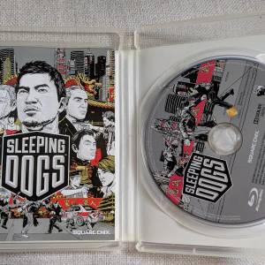 PS3 Sleeping Dogs 遊戲碟