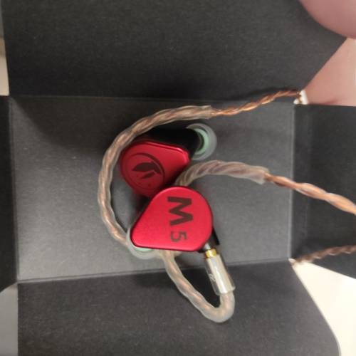 可議 Fir Audio M5 靜電耳機 有單有盒 9成新