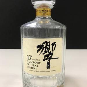 日本響17 吉酒樽Empty bottle 17 years old Suntory Whisky Hibiki
