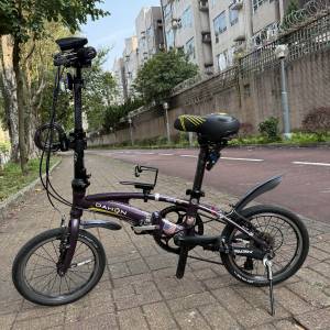 大行折疊車SRA683 16寸Dahon  Dove D8 摺疊車 鋁合金車架8速整車，8.5KG 超輕！