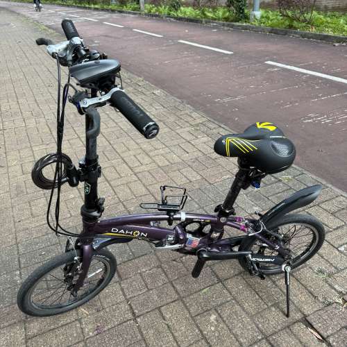 大行折疊車SRA683 16寸Dahon  Dove D8 摺疊車 鋁合金車架8速整車，8.5KG 超輕！