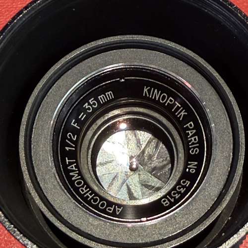 Kinoptik Paris Apochromat 35mm f2 cine lens Modified to Leica M