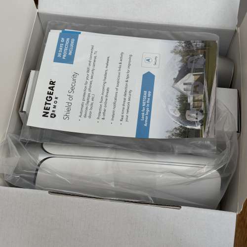 （有單有保養）Netgear Orbi RBK752 MeshwiFi 6專業級三頻路由器（2件裝）AX4200