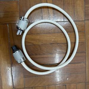 荷蘭單晶純銀電源線 （全新） DIY
