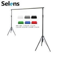 SELENS 2.4m(H) X 3m(W) Studio Support Stand With Studio Support Backdrop 龍門...